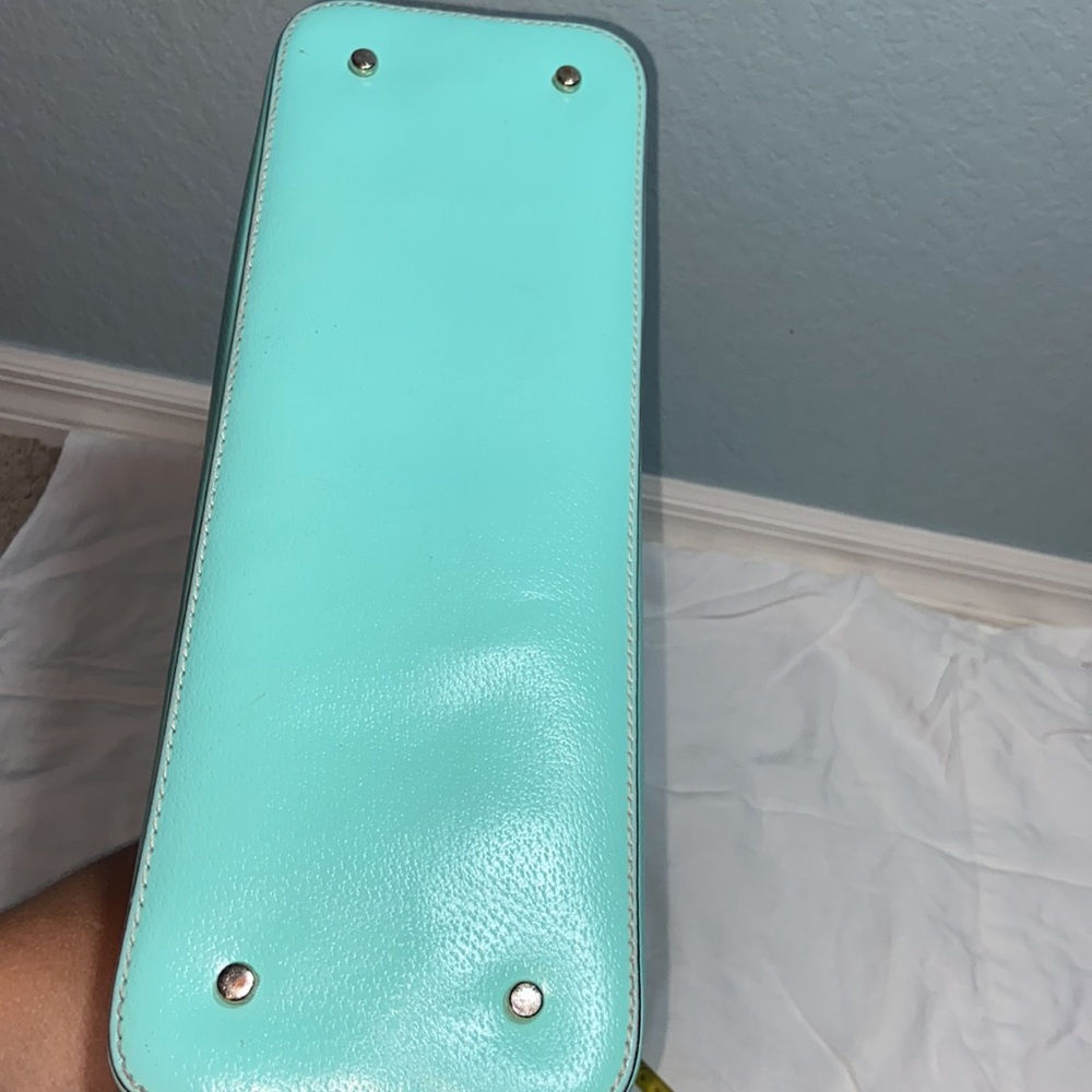 Gorgeous KATE SPADE Tiffany Blue Wellesley Rachelle Satchel shoulder Bag - Picture 6 of 16